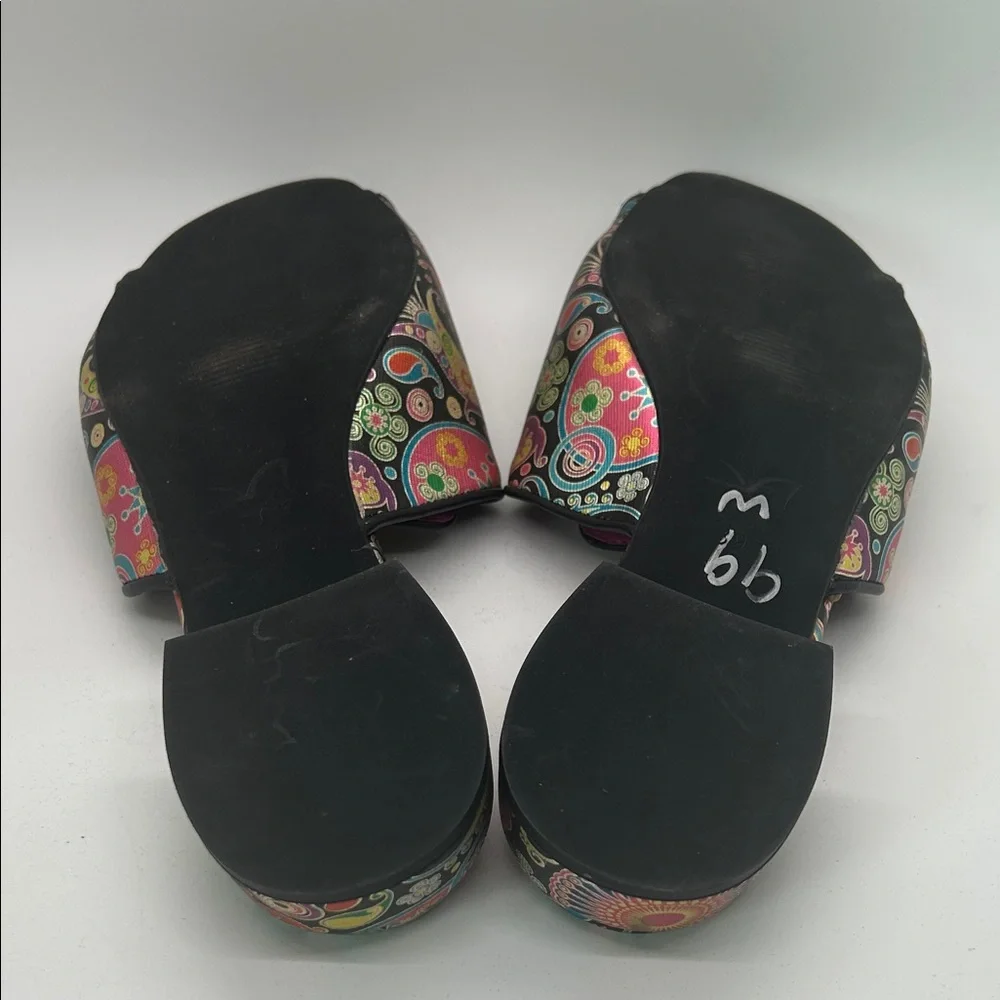 Embassy London Vivid Jewel Toned Mules Slides Sandals Shoes **Size 30/US 8**🌸🌸 - Picture 9 of 9